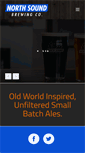 Mobile Screenshot of northsoundbrewing.com